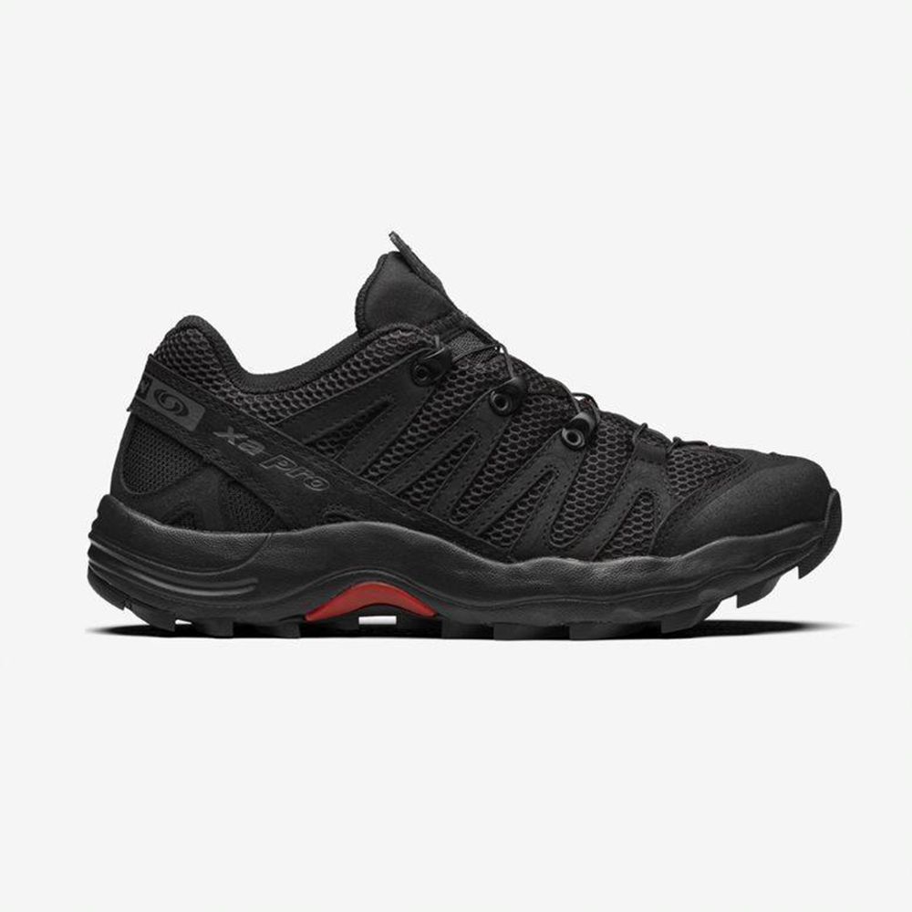 Salomon Singapore Mens Sneakers - XA PRO V1 X ORGANIC LAB Black | 39280-NHTA